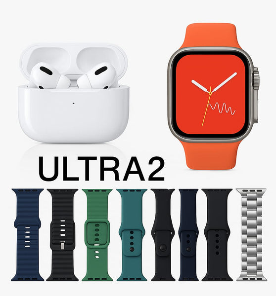 Pro 2 + Ultra 7-in-1 Smartwatch Combo
